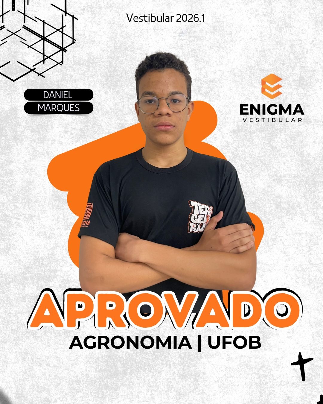 E nossas aprovações não param!!! Arrasta para o lado para conferir mais 🧡✨ Mais do que estatíst (3)