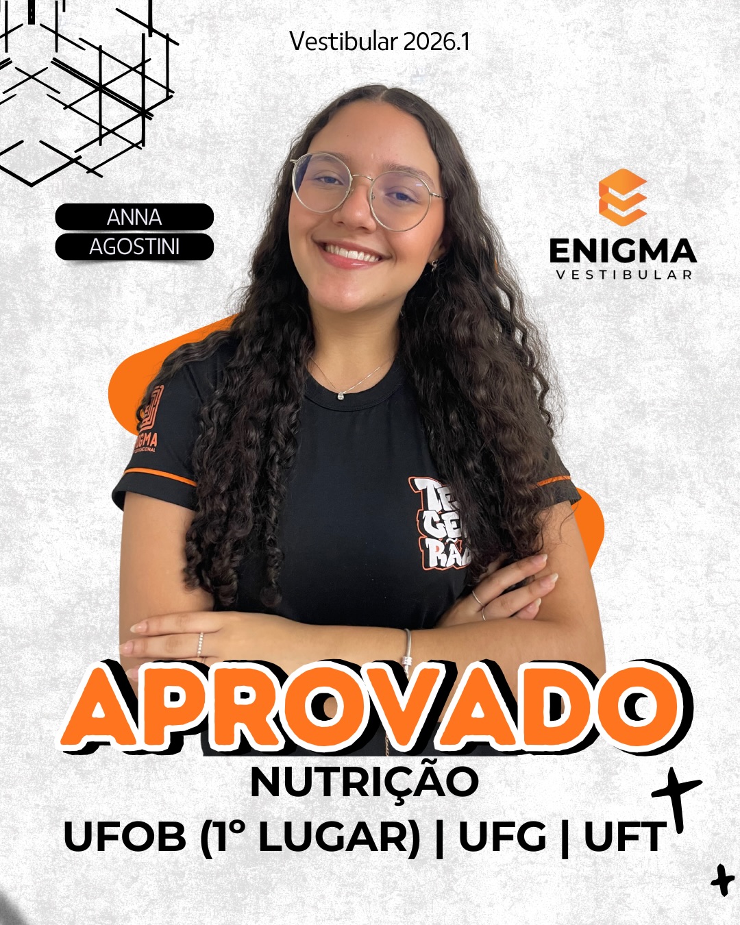 E nossas aprovações não param!!!Mais do que estatísticas, celebramos histórias de sucesso. 🎓🧡N (10)