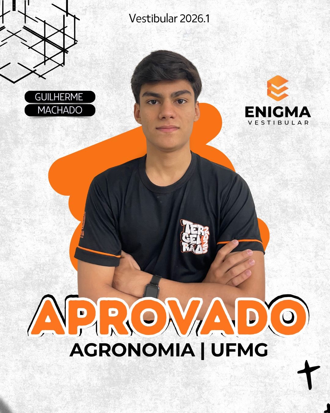 E nossas aprovações não param!!!Mais do que estatísticas, celebramos histórias de sucesso. 🎓🧡N (2)