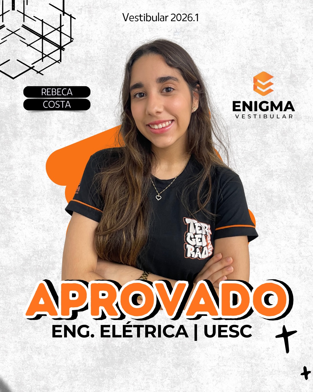 E nossas aprovações não param!!!Mais do que estatísticas, celebramos histórias de sucesso. 🎓🧡N (5)