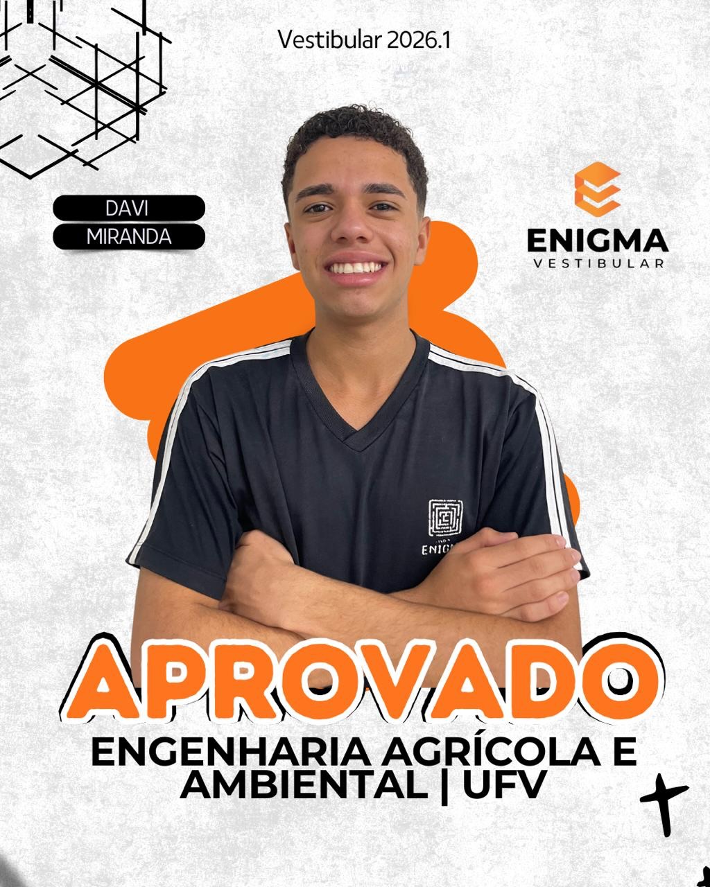 E nossas aprovações não param!!!Mais do que estatísticas, celebramos histórias de sucesso. 🎓🧡N (7)