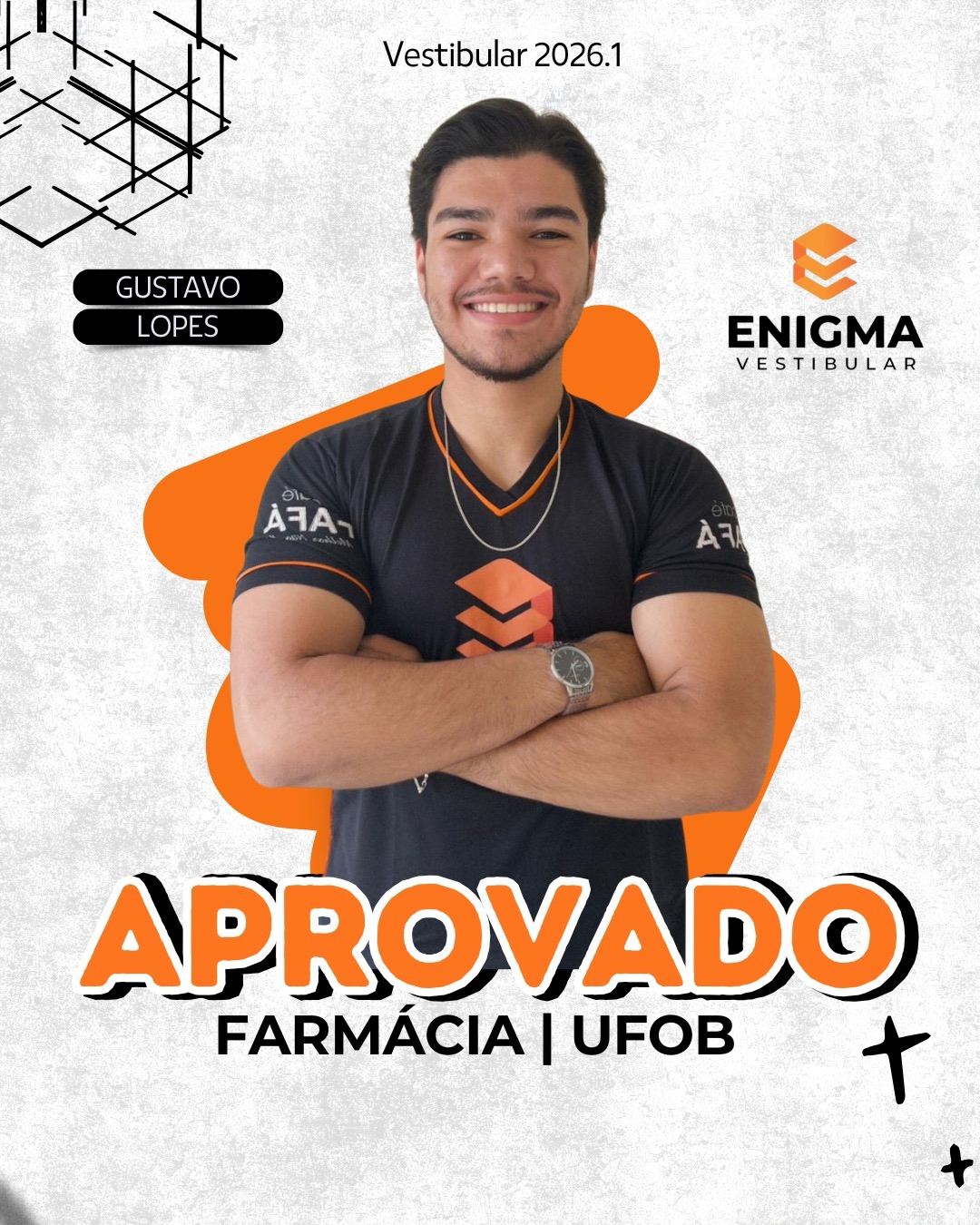 E vamos de mais aprovações UFOB ✨🧡 Só orgulho de vocês! É FEDERAL! Muito sucesso 🚀